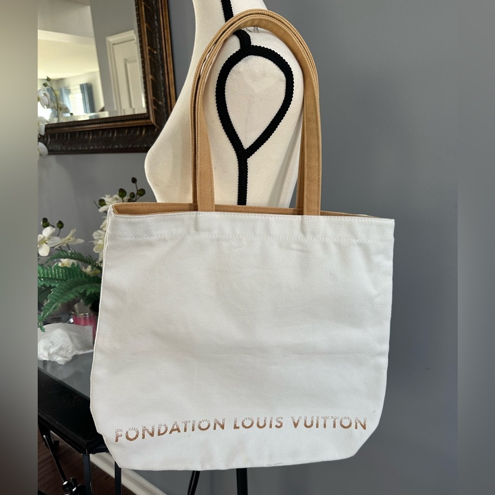 Louis Vuitton Fondation Canvas Tote Limited Edition - Great Used Condition